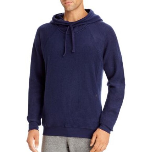 ALO Yoga Men's Unisex Triumph Hoodie In Navy Blue | Size L - Picture 4 of 16